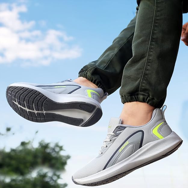 Bacca Bucci Men Lace Up Running Shoes