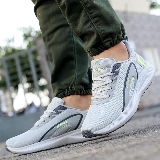 Bacca Bucci Men Lace Up Running Shoes
