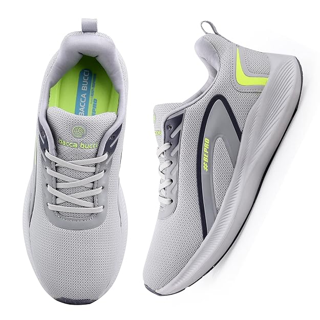 Bacca Bucci Men Lace Up Running Shoes