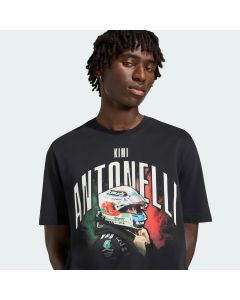Adidas Men's Printed Round Neck T Shirt